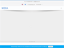 Tablet Screenshot of mzea.com